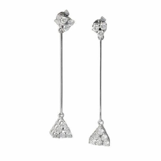 Diamond earrings - Image 4