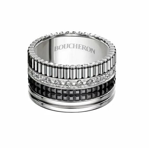Boucheron - Ring Quatre Black Edition diamonds  - Image 4