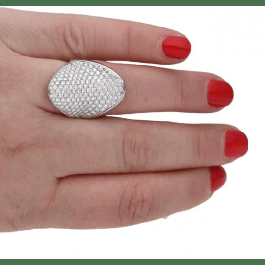 White gold diamond ring - Image 5