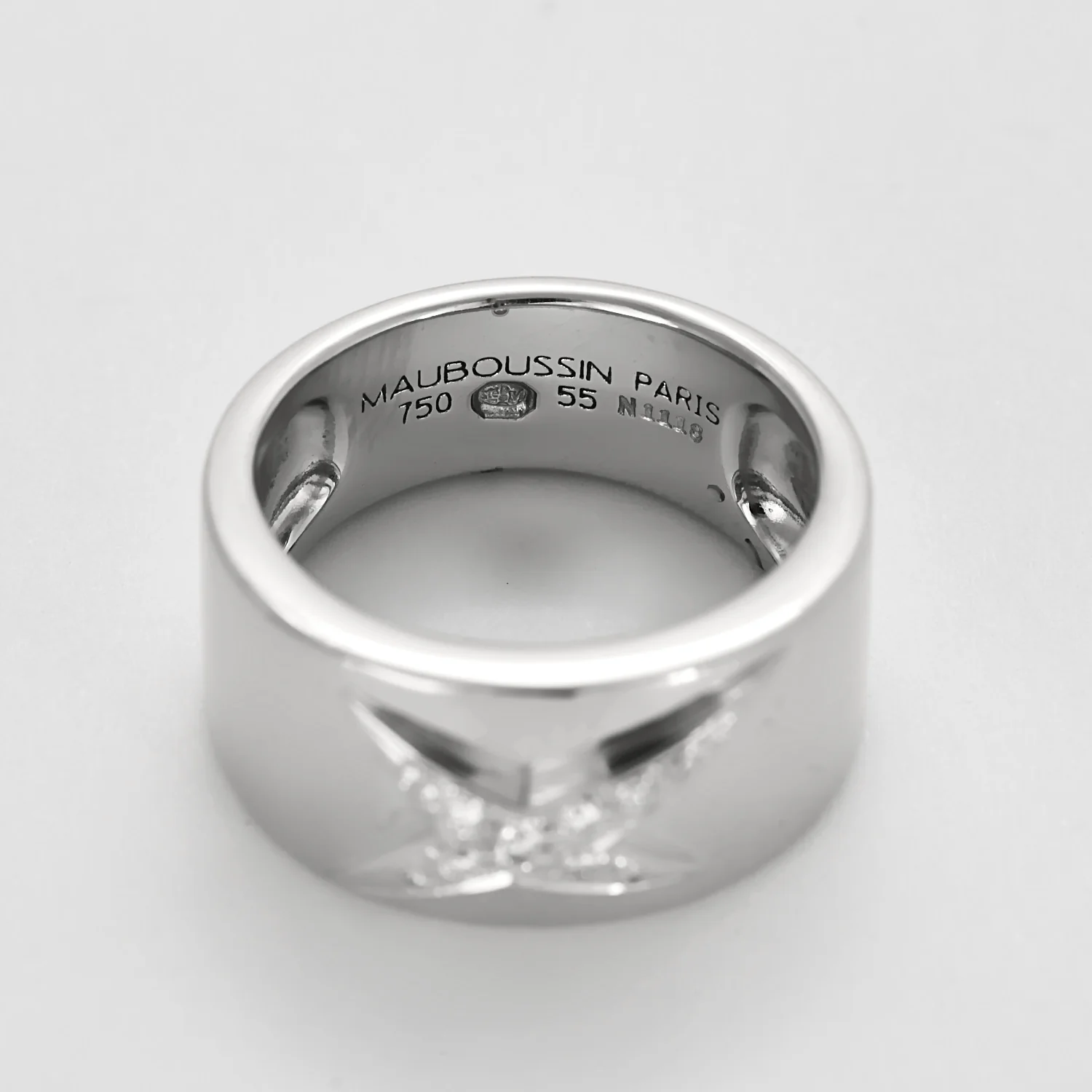 Mauboussin - Divine Star - Ring in white gold and diamonds  - Image 3