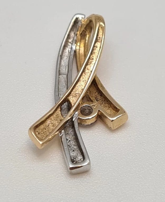 Pendant 2 Gold natural diamonds - Image 4