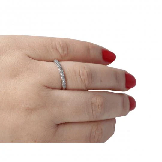 Diamond Wedding Ring - Image 3