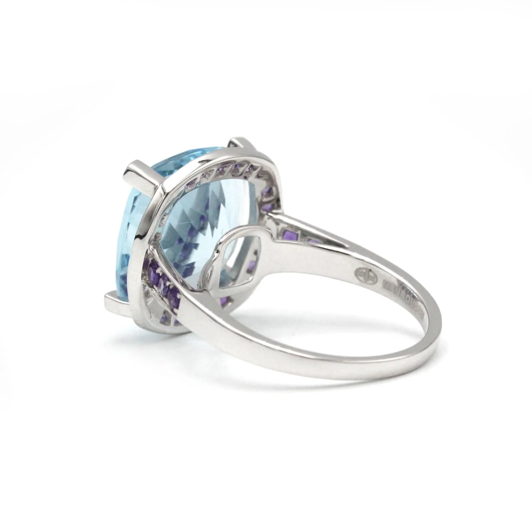 White Gold Ring Color of Love - MAUBOUSSIN  - Image 4