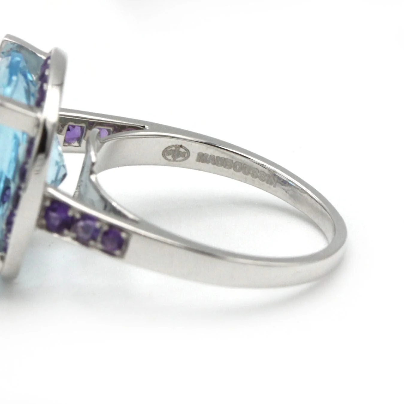 White Gold Ring Color of Love - MAUBOUSSIN  - Image 6