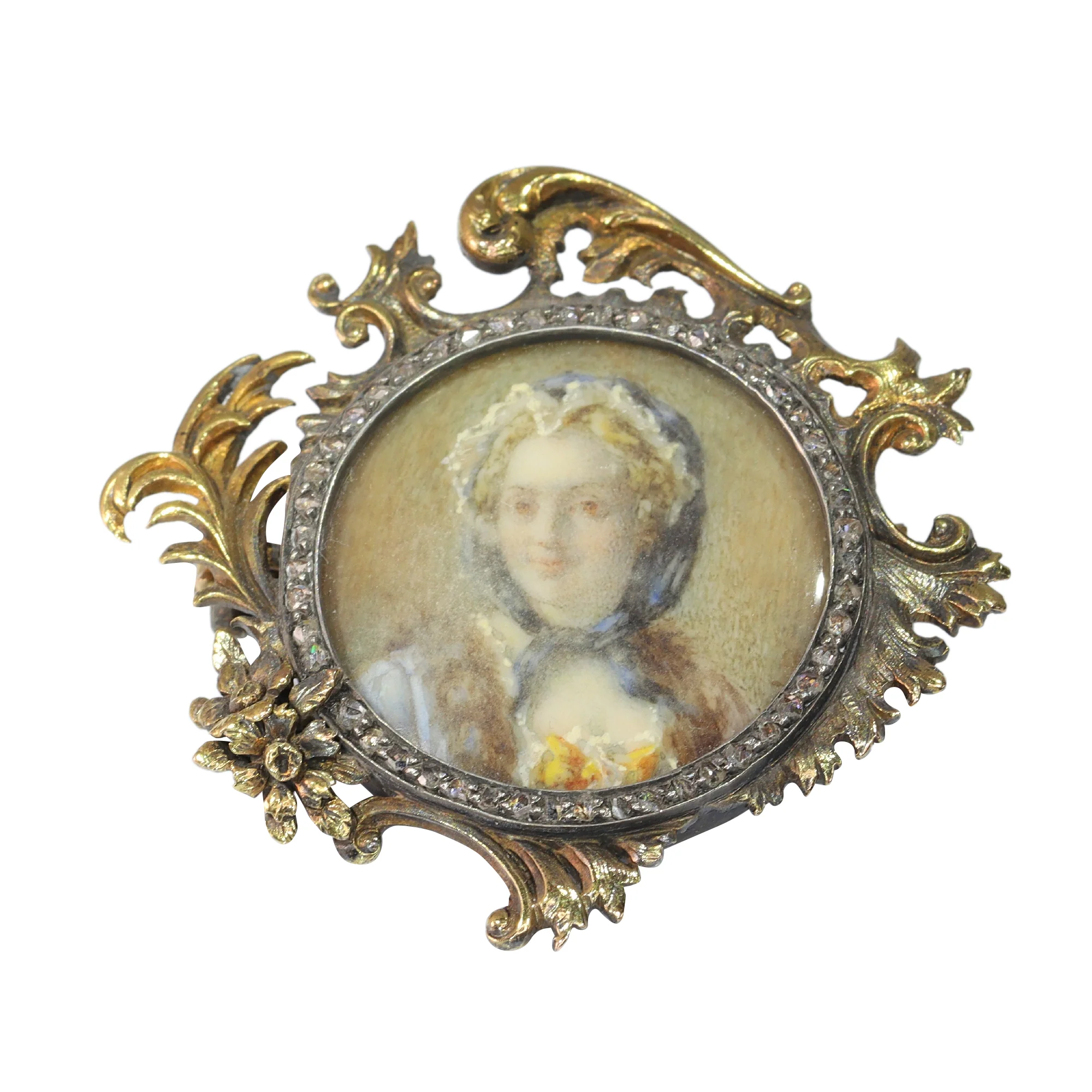 Antique gold brooch: the heritage of Pompadour in Victorian jewelry  - Image 4