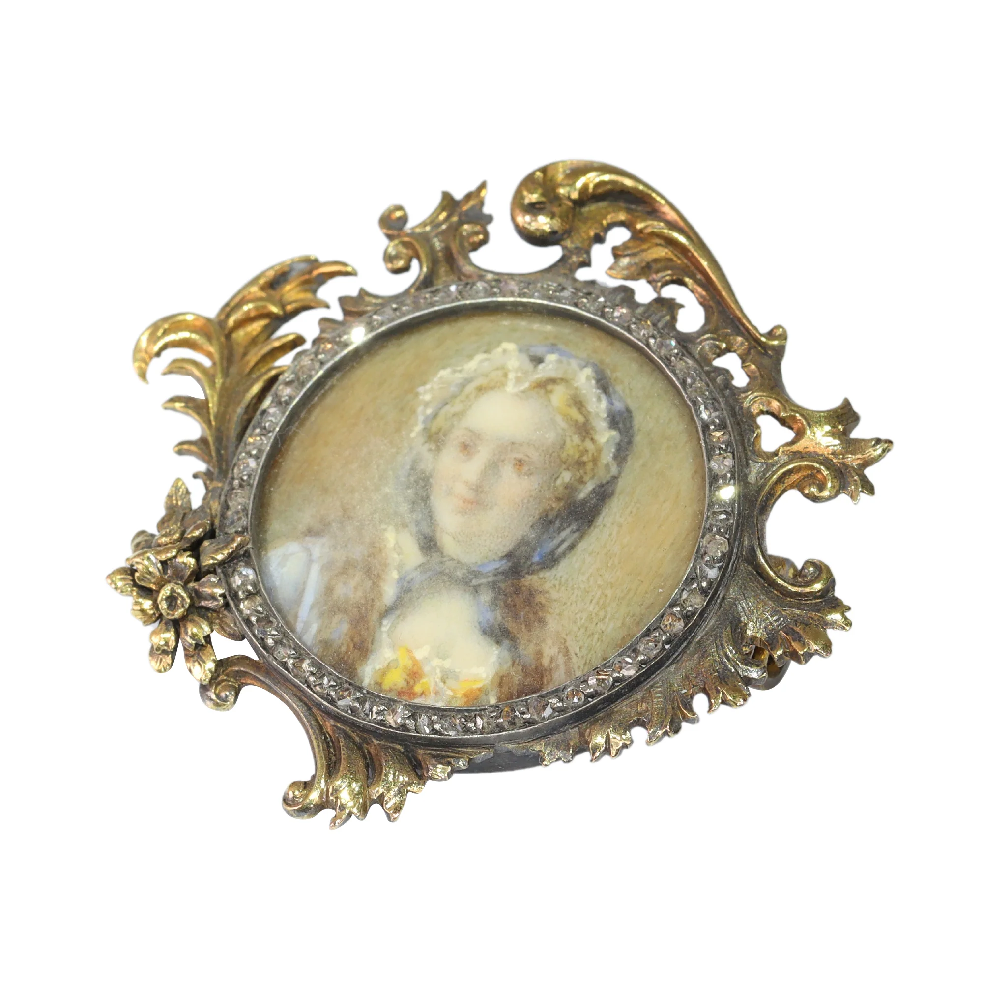 Antique gold brooch: the heritage of Pompadour in Victorian jewelry  - Image 5
