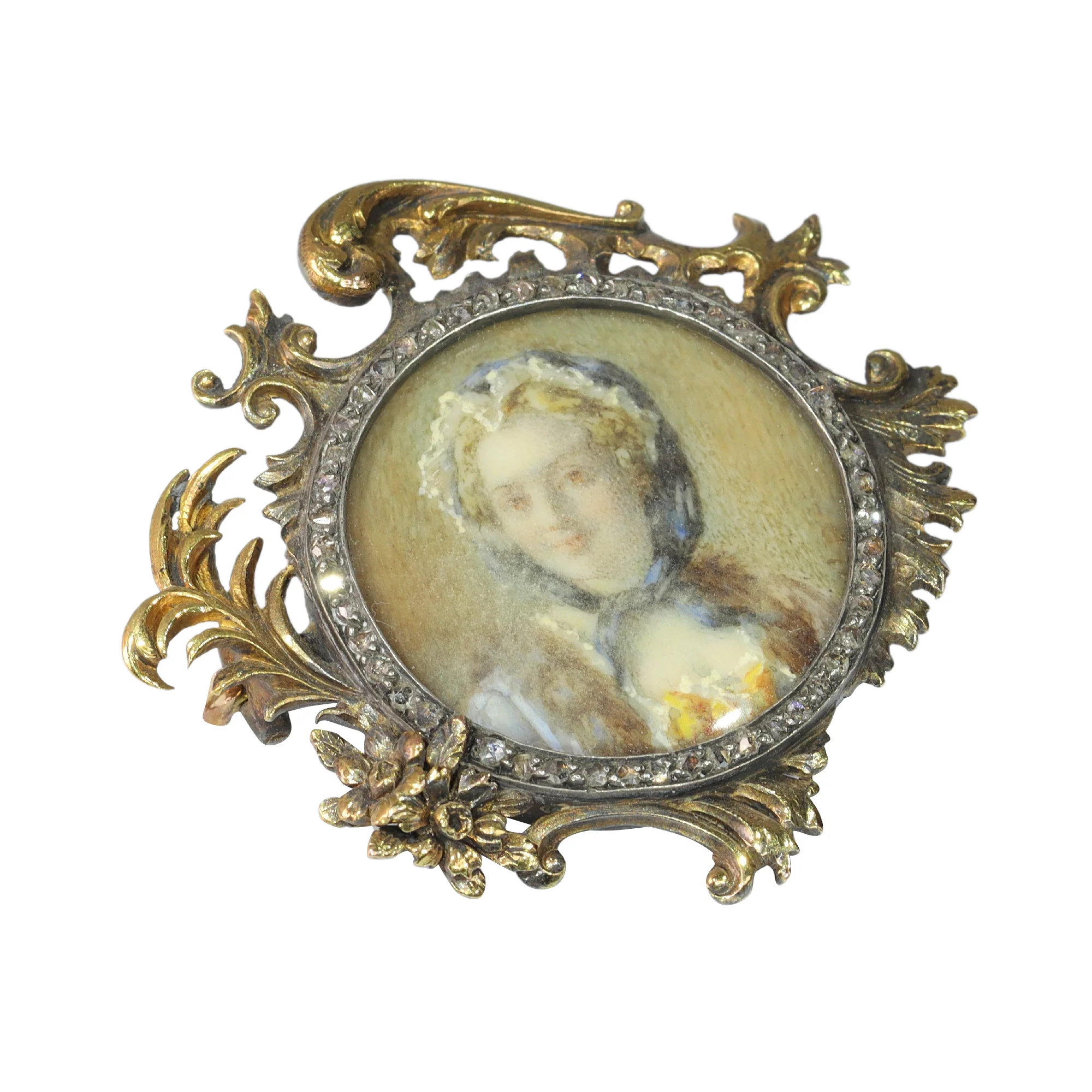 Antique gold brooch: the heritage of Pompadour in Victorian jewelry  - Image 6