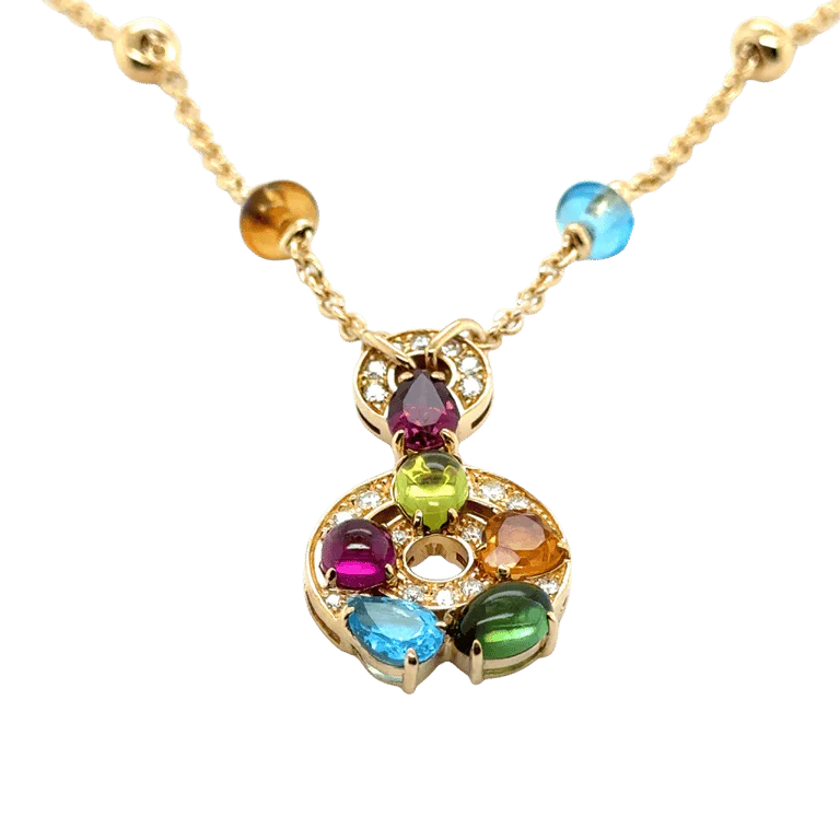 BULGARI - “Collection” necklace Astrale » - Yellow Gold - Image 3
