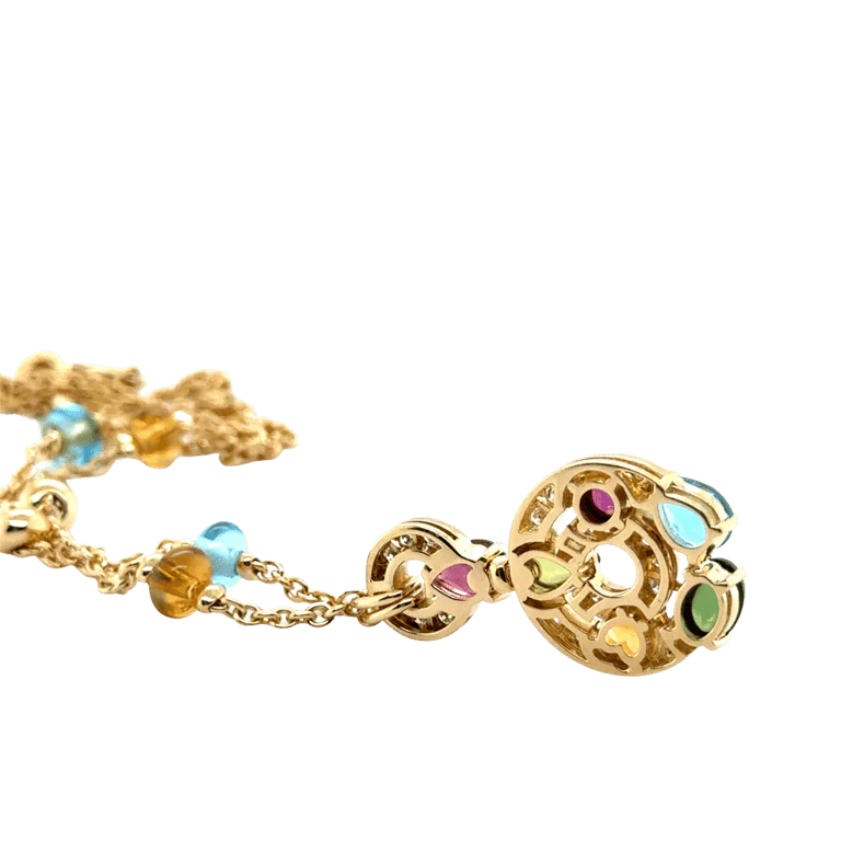 BULGARI - “Collection” necklace Astrale » - Yellow Gold - Image 6