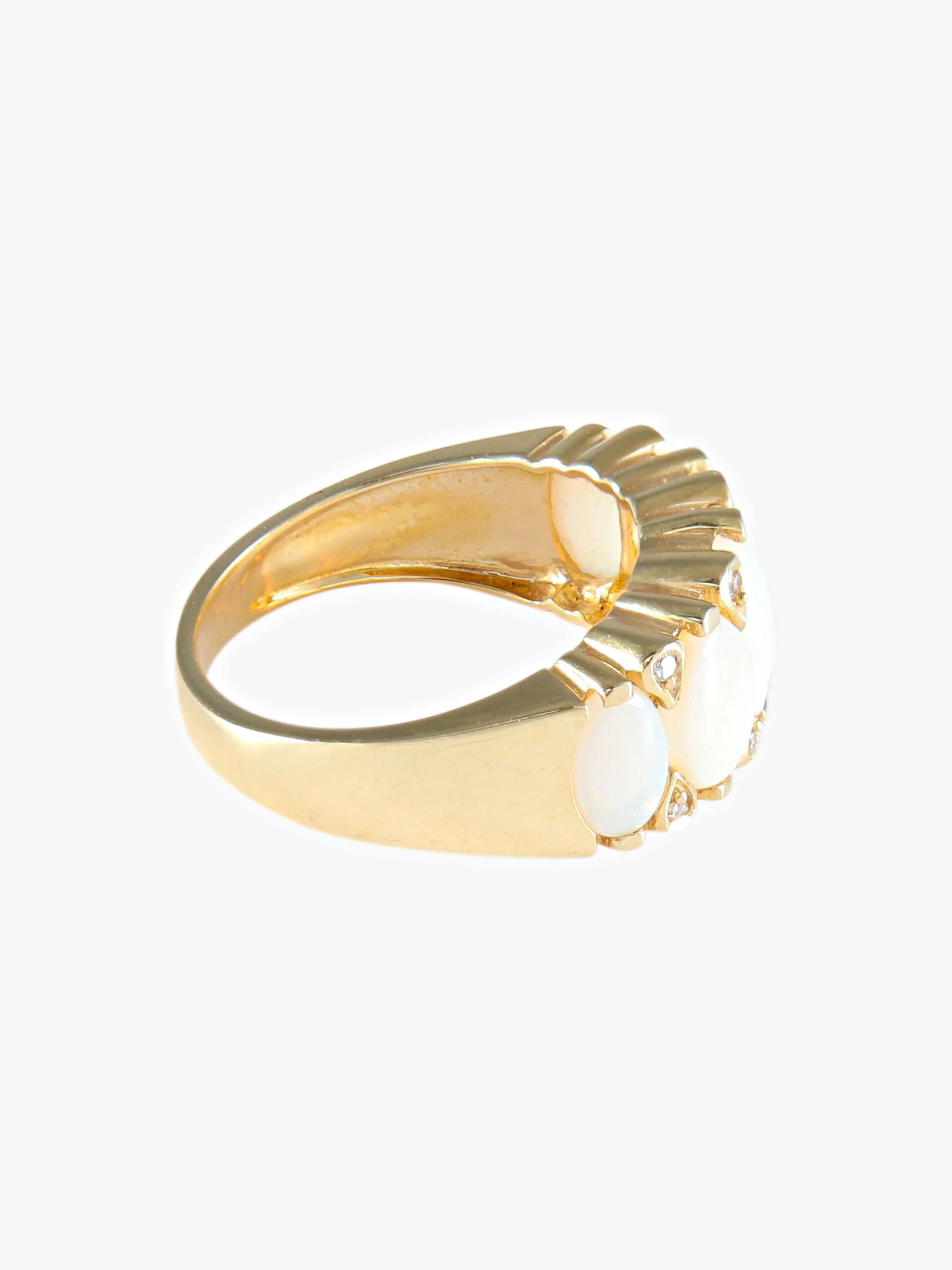 Opal Diamond Garter Ring - Image 6