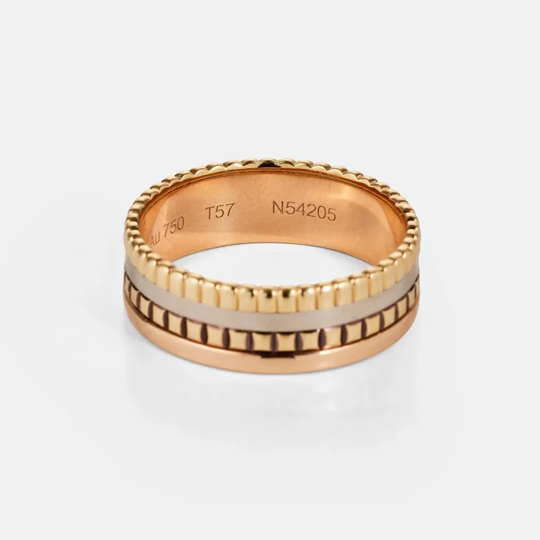 Boucheron - Ring Quatre in 3 golds and PVD  - Image 6