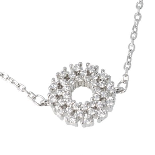 White gold and diamond bracelet - Image 3