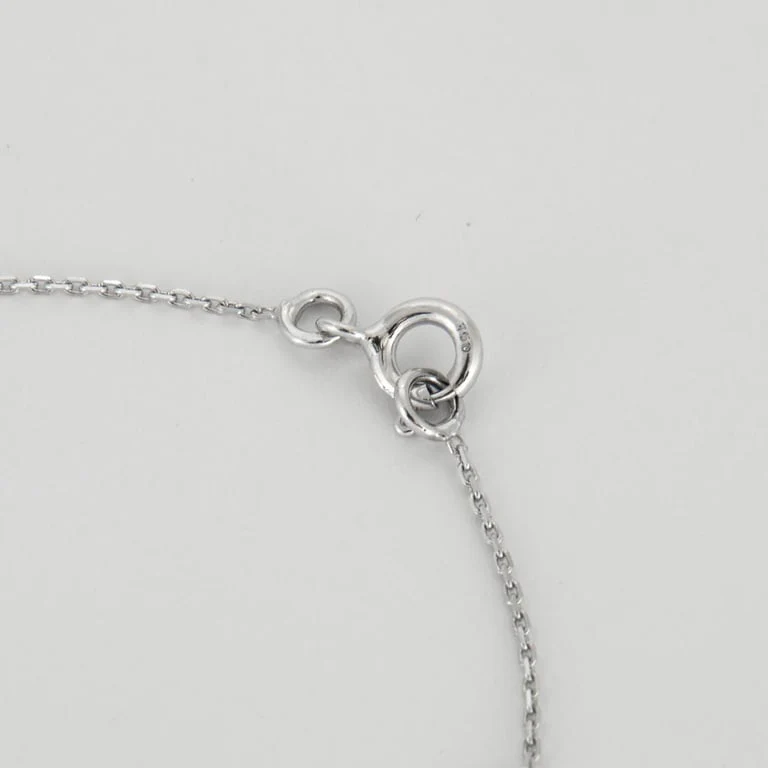 Star of David bracelet white gold - Image 5