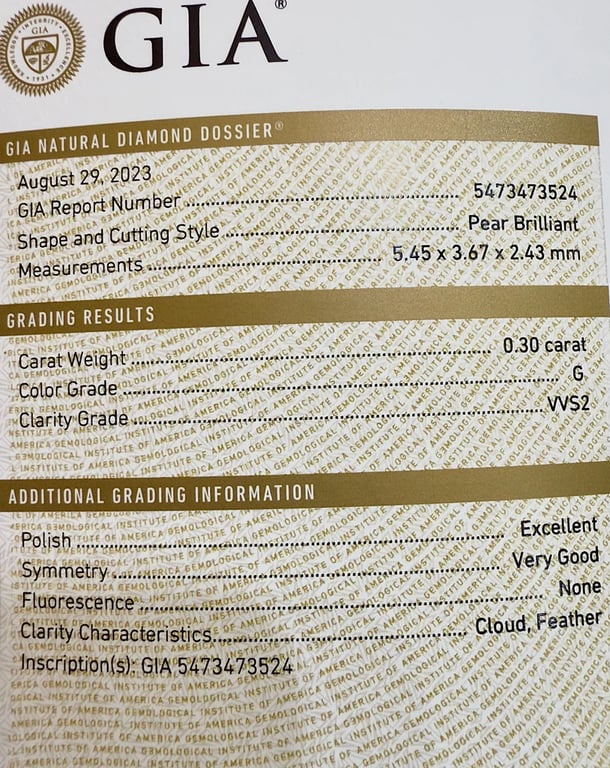 Creation ring in platinum and natural diamonds  - Image 9