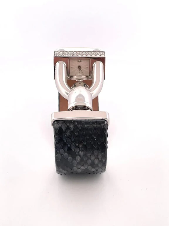 Van Cleef & Arpels Cadenas Watch in white gold and diamonds  - Image 5