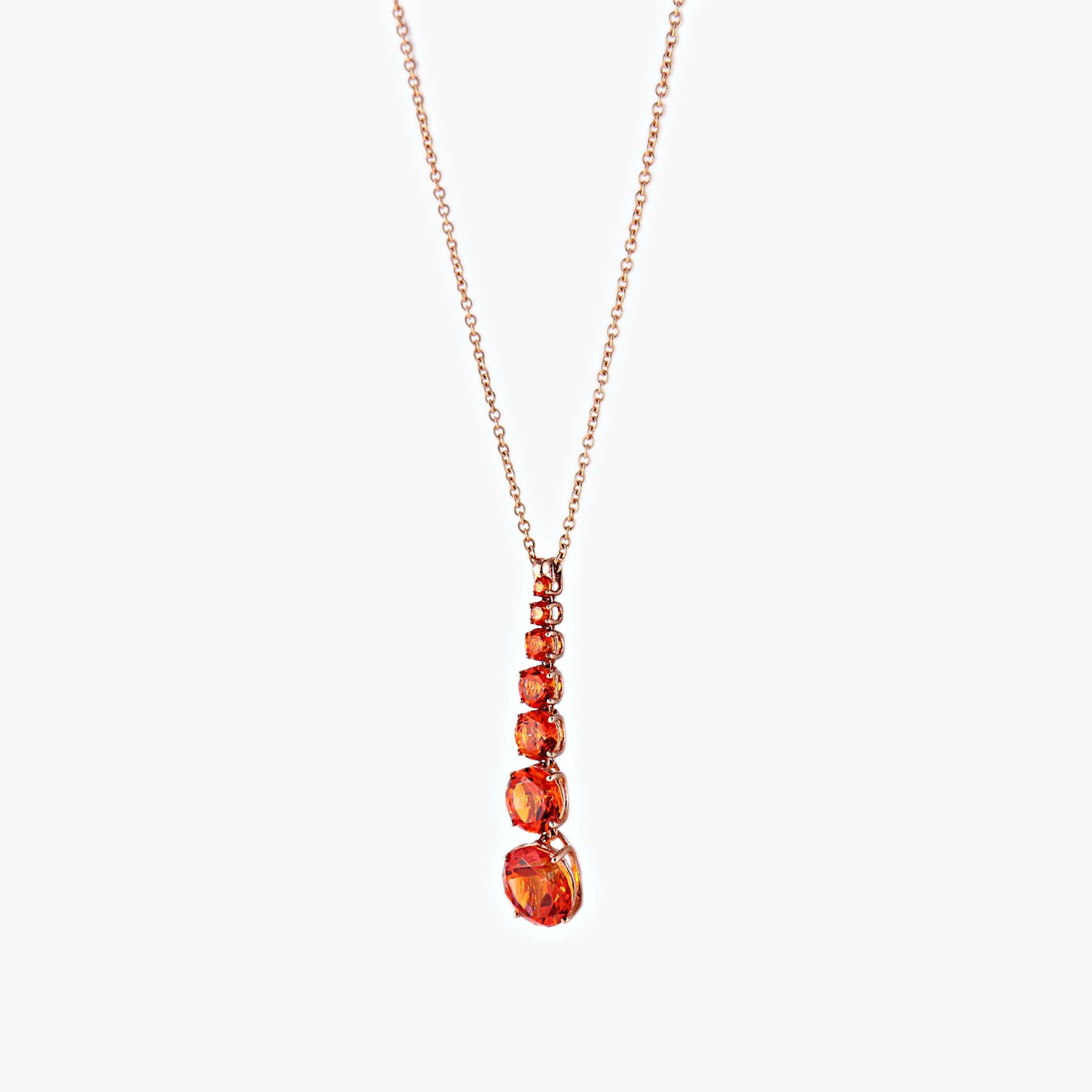Falling topaz necklace - Image 3