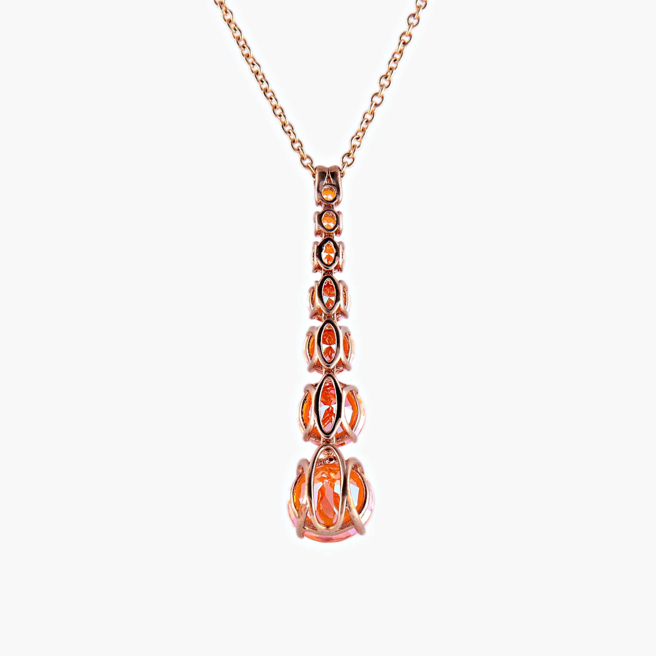 Falling topaz necklace - Image 4