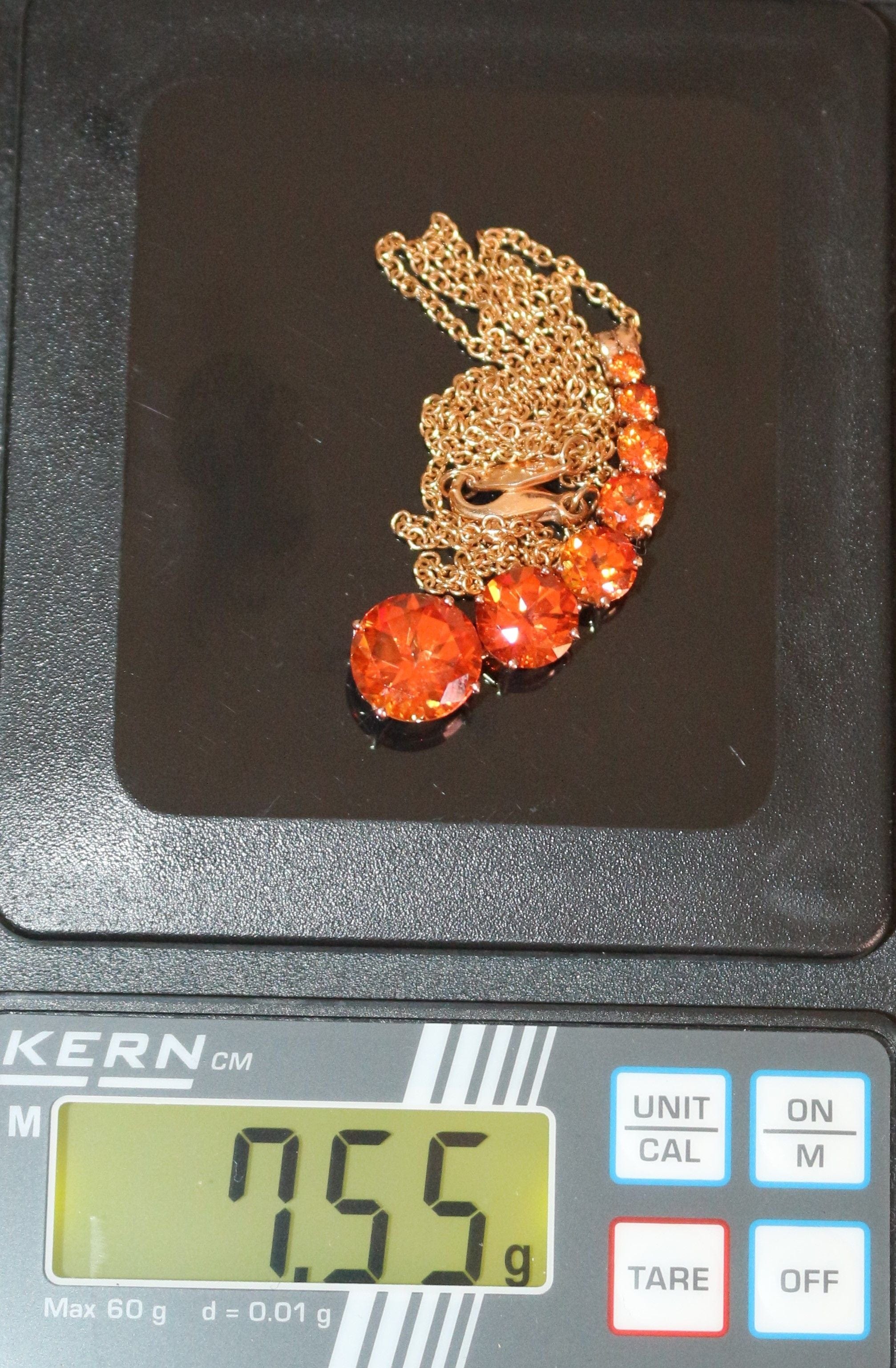 Falling topaz necklace - Image 7