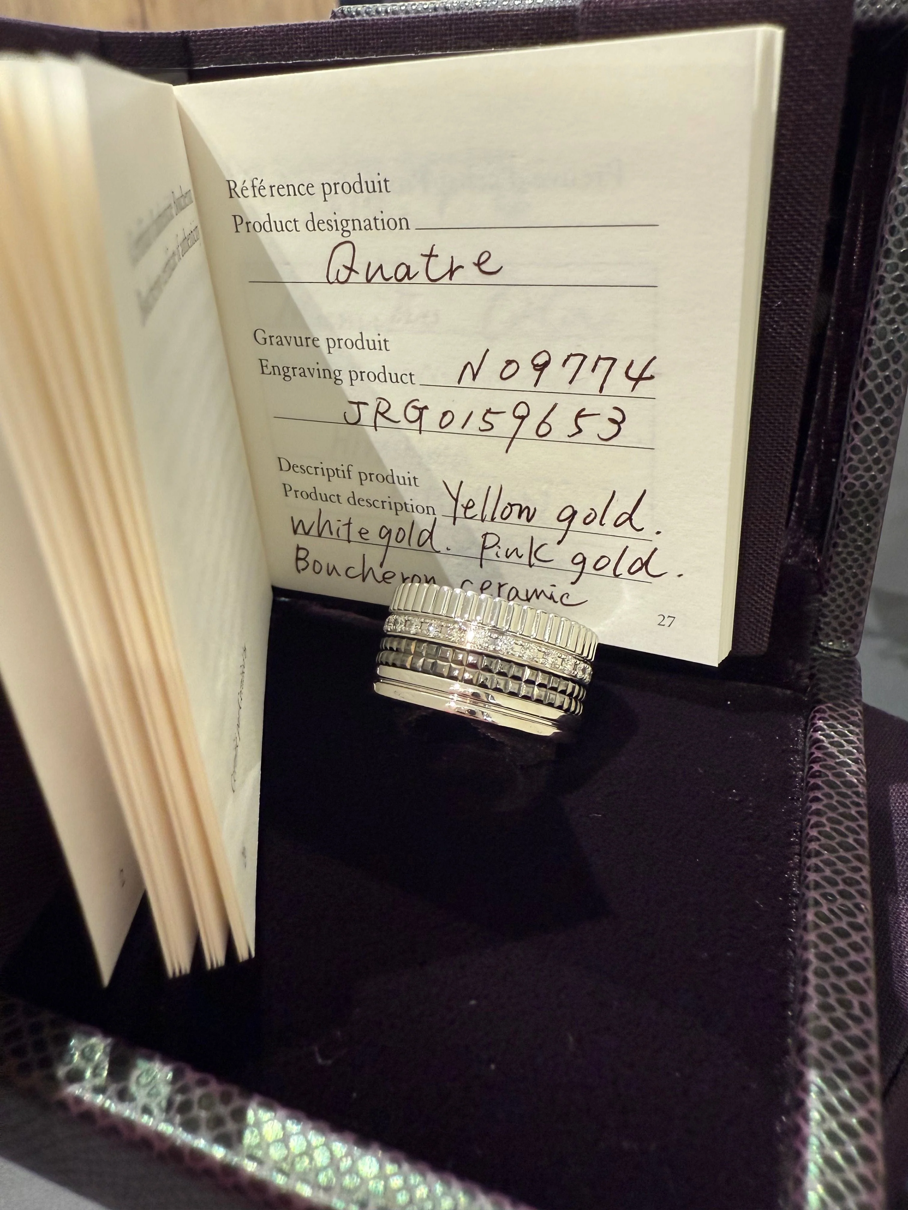 Boucheron - Ring Quatre Black Large Edition - Image 7