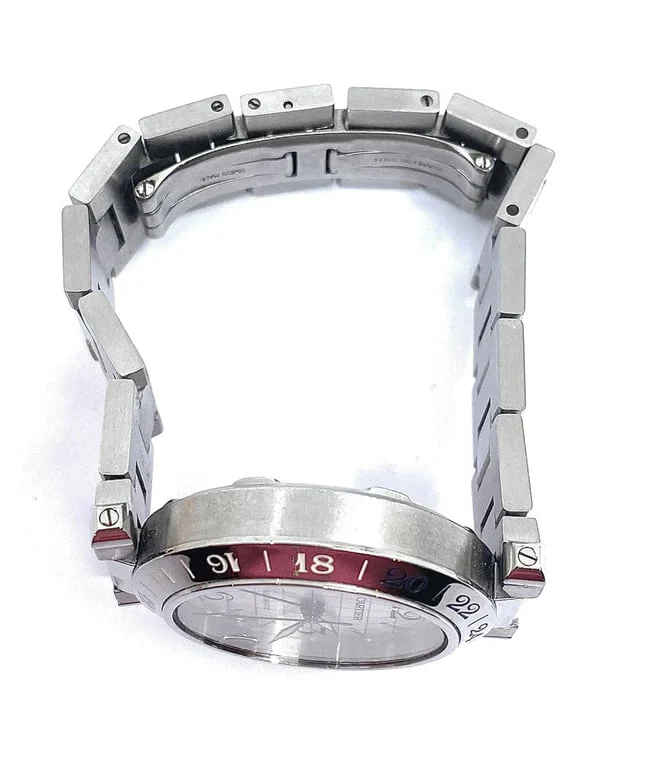 CARTIER - Watch Pasha GMT steel meridians - Image 7
