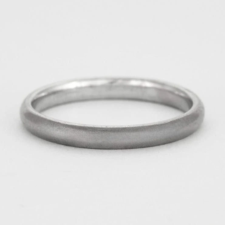 White gold wedding ring - Image 3
