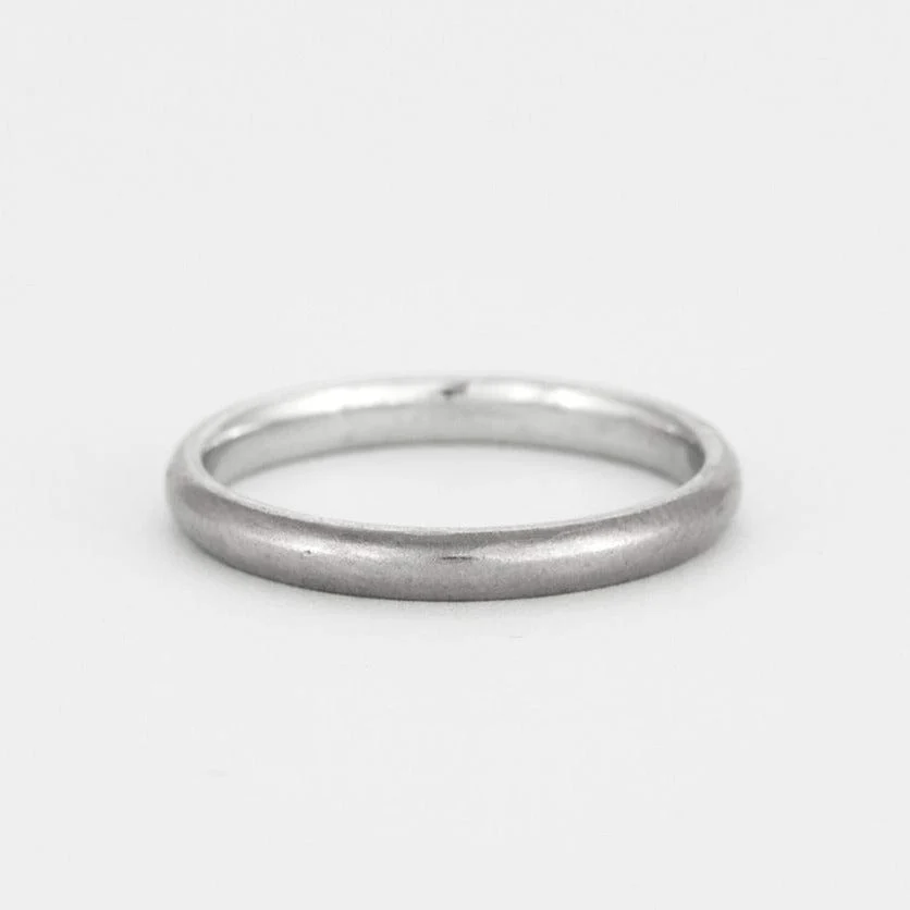 White gold wedding ring - Image 4