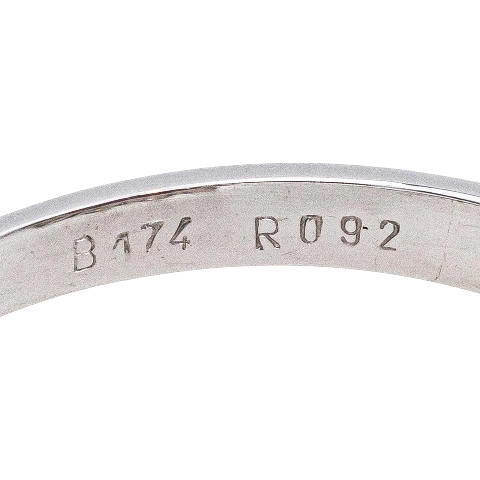 White gold ring Ruby, Diamond  - Image 8