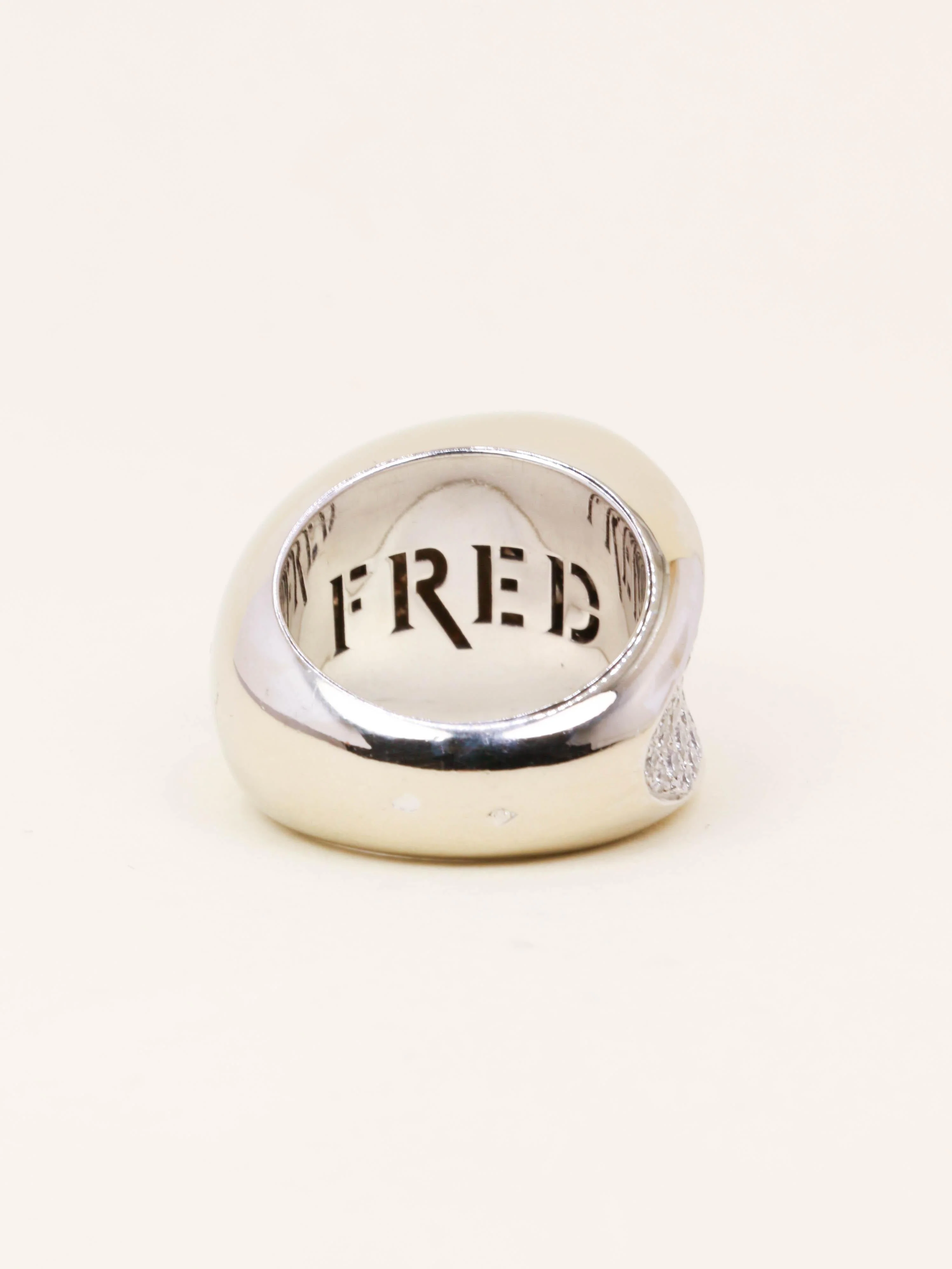 FRED Candy ring white gold diamonds  - Image 7